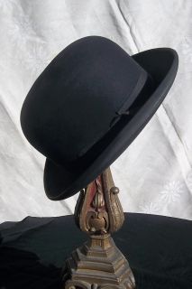 Antique J B Stetson Bowler Hat All Original
