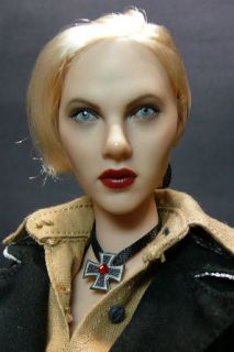  Floss (Scarlett Johansson) head sculpt with implanted or rooted hair