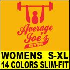 Average Joes Gym T Shirt Women Funny Vintage Dodgeball