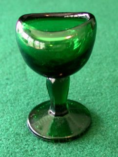 John Bull Eye Cup Patented 1917 Green