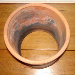 Antique John Bell Pottery Redware Flue Liner Waynesboro