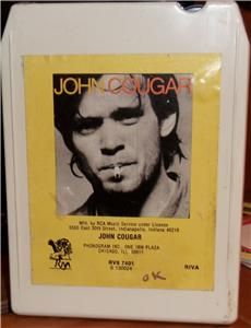 John Cougar Vintage RCA 8 Track Tested Late Nite Bargain