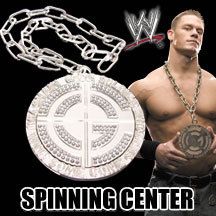 John Cena WWE Chaingang Soldier Kids Spinner Pendant