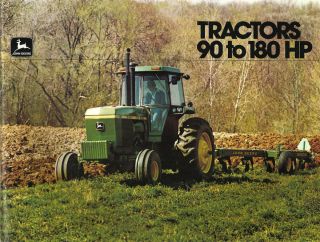 1980 John Deere 4040 4240 4440 4640 4840 Tractor Brochure 4240 4440 Hi