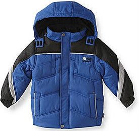 Hawke Co Boys 2T 3T 4T HK58 Winter Warm Bubble Jacket Coat New $70