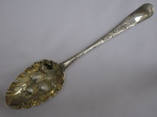  George III 1780 Sterling Silver Berry Spoon John Lamb London