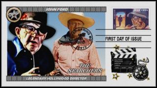 Hollywood Movie Directors John Ford with John Wayne FDC 01  