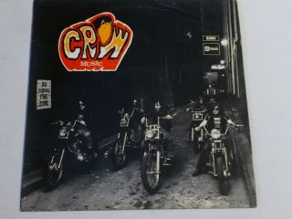 Crow Music Self Titled EX 1969 Stateside Classic Rock LP  