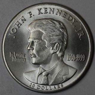 John F KENNEDY Jr IN LOVING MEMORY 10 coin BU LOT D  