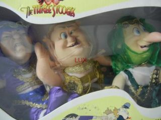 The 3 Stooges International Collectable Toy Expo Exclusive Dolls Limited Ed  