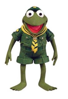 Jim Henson's Muppets Palisades Series 7 Frog Scout Robin New SEALED  