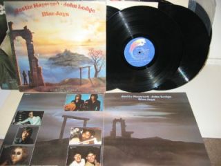 Justin Hayward John Lodge Blue Jays LP w Poster THS 14  