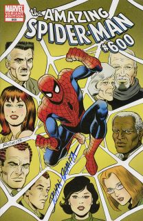 John Romita SR Signed Amazing Spider Man 600 Variant  