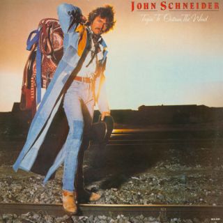 John Schneider Tryin to Out Run The Wind Promo LP  