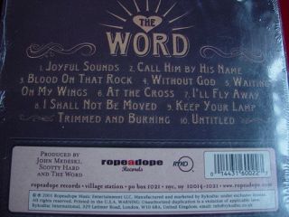 The Word John Medeski Robert Randolph 2001 CD New  