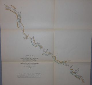 General John Sullivan Revolutionary War 1779 Map Against Western Indians Free  