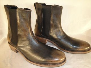 John Varvatos Leather Men's Parisian Beatle Boots US 11 Retails $598  