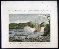 1787 Bankes Antique Print Capt Wallis in Tahiti  