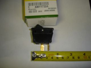 JOHN DEERE NEW REPLACEMENT HEADLIGHT ROCKER SWITCH FOR GATORS AND LAWN TRACTORS  