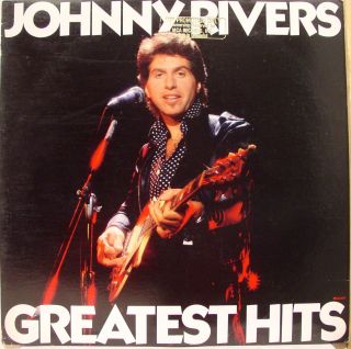 Johnny Rivers Greatest Hits LP VG Promo MCA 917 Vinyl 1980 Record  