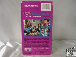 Small Sacrifices VHS Farrah Fawcett John Shea 021219795037  