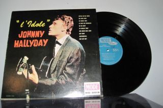 JOHNNY HALLYDAY LIDOLE MODE 5013 CANADA 33T LP 1960s  