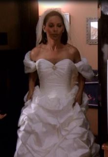 Eureka Allison Blake Salli Richardson Whitfield Screen Worn Wedding Dress EP 303  