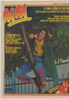 Johnny Thunders Beat AC DC Melody Maker Magazine 1982  
