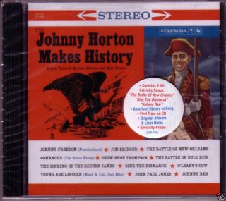 Johnny Horton Makes History 2002 CD RARE Country  