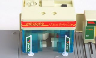 Tomica Town Jomo Gas Station Building Structure Figure  
