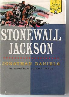Stonewall Jackson Jonathan Daniels Landmark Book 86 1st Edition F NF  