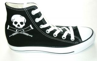 Converse Chuck Taylor Jackass Johnny Knoxville Black Hi High Top All Sizes  
