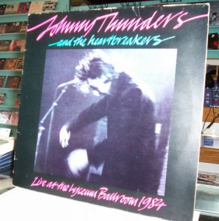 Johnny Thunders Heartbreakers Live Lyceum Ballroom 1984  