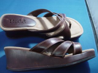 NIM $59 Mudd "Joly" Slip on Sandals Comfort Design Wide  