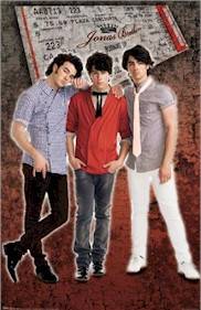 Jonas Brothers 6 Poster Set Joe Nick Kevin 22x34 Lot  