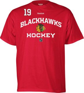 Blackhawks Toews Red Authentic Player T Shirt Sz XXL  