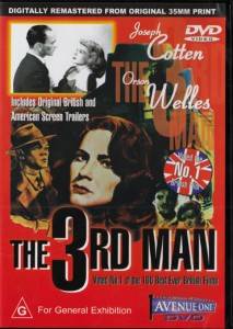 THE 3RD MAN ORSON WELLES JOSEPH COTTEN NEW SEALED REGION 4 DVD  
