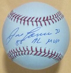JOSE CANSECO AUTOGRAPHED SIGNED MLB BASEBALL OAKLAND AS W 88 MVP INSC  
