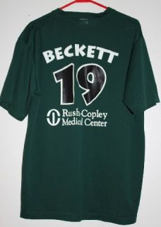 Josh Beckett Kane County Cougars Minor League Jersey Shirt XL Marlins Red Sox  