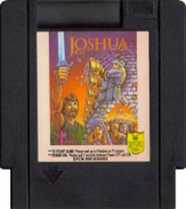 Joshua The Battle of Jericho NES Nintendo RARE Game  