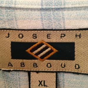Joseph Abboud Mens Dress Shirt Size XL  