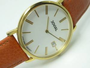 Vintage Jovial 5ATM Swiss Made Men Quartz Watch  