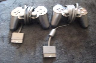 Playstation 2 Controller Lot Ps2 VGC 2 Joysticks For Parts or Repair Read Below  