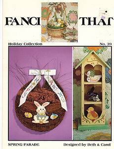 Cross Stitch Spring Parade Holliday Collection Fanci That  