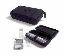 The Traveler Portable Communion Set with Bread Juice Containers and 25 Plasti  