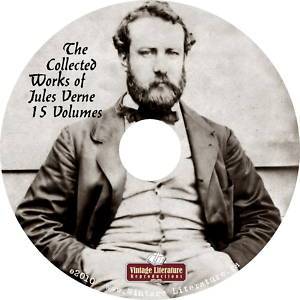 Works of Jules Verne 15 Volumes on CD  