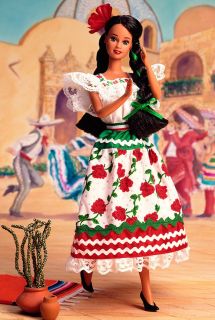 Aut DOTW Mexico Barbie Doll Mexican Holiday Cinco de Mayo 1996  