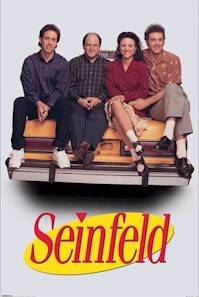 TV Poster Seinfeld Taxi Cast Jerry Julia Dreyfus  
