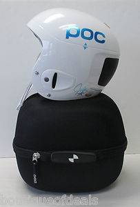 New POC Helmet Skull Comp 2 0 Julia Metallic White MSRP $380 Ski 10442 302  