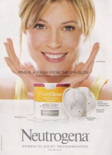 Julie Bowen Neutrogena 2006 Magazine Print Ad K